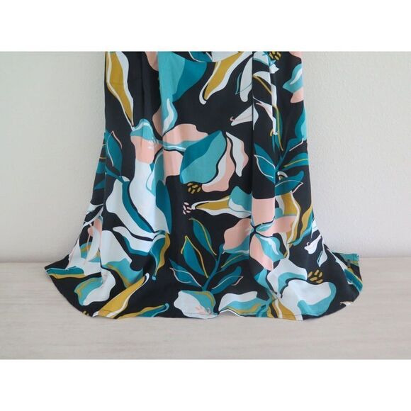 Roxy ARJWD03396 Women's Sz Small Anthracite Paradiso "Shimmy Over" Woven Dress - Picture 4 of 12